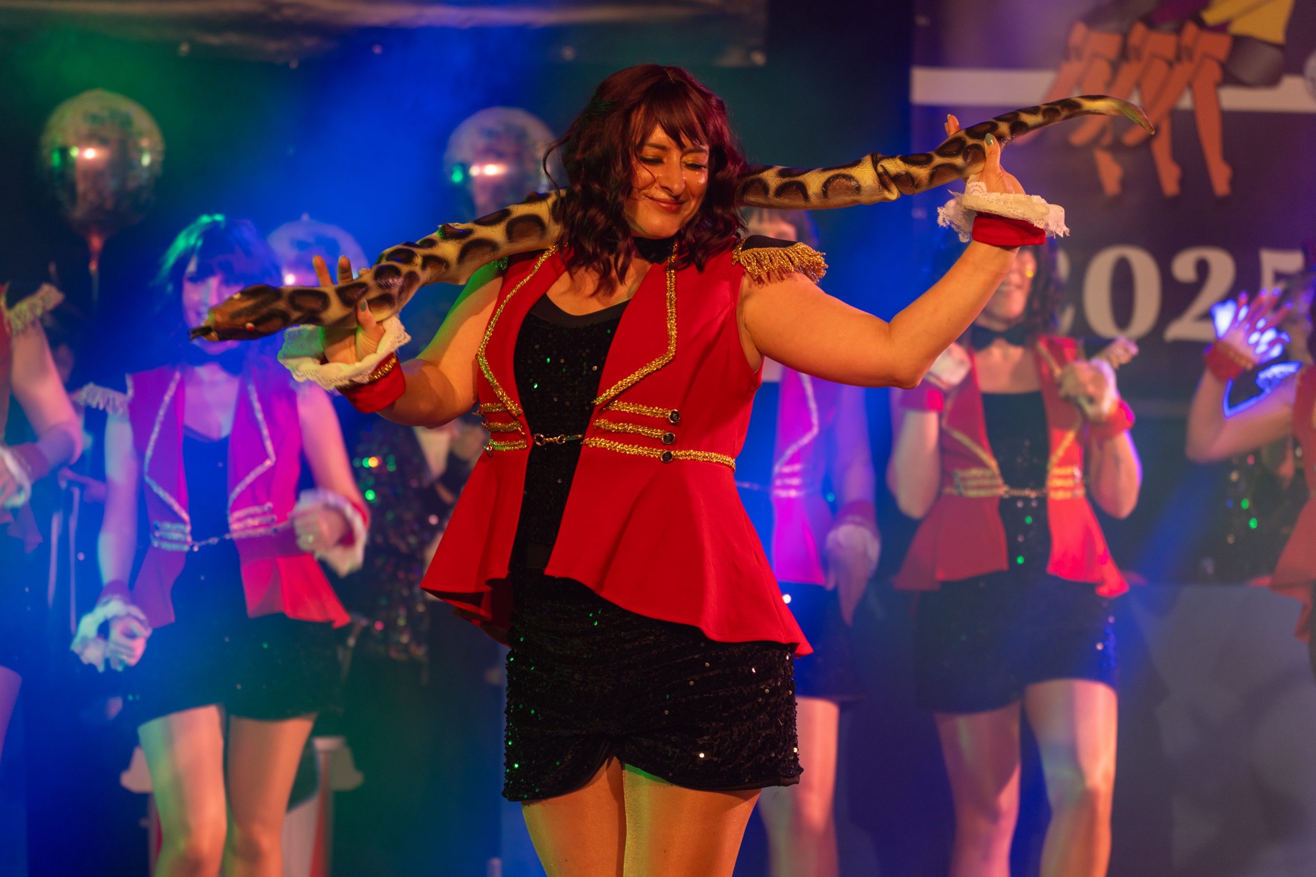 Showtanz bei der Damensitzung